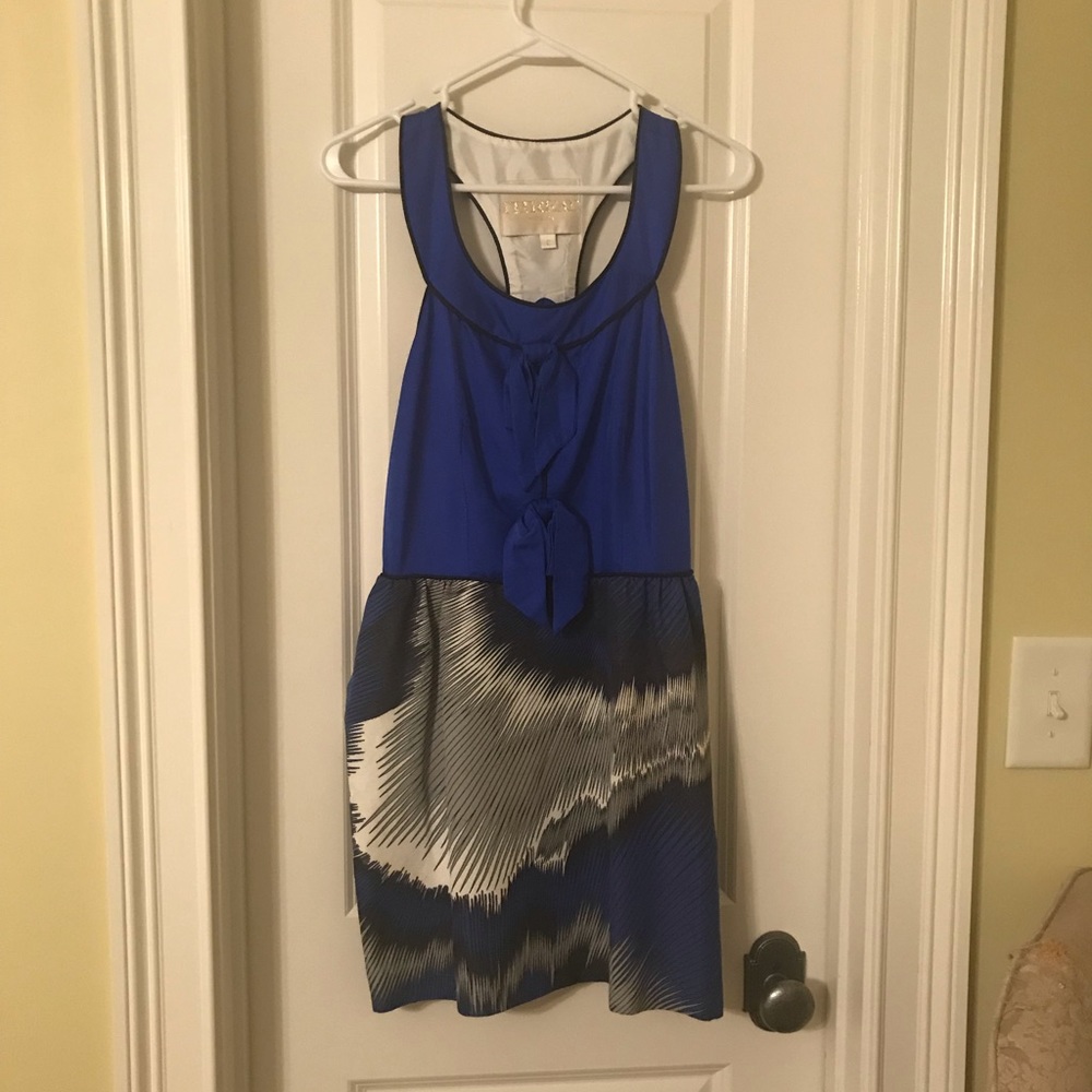 Thread Social blue multi colored dress